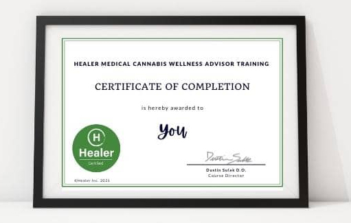 Healer Medical Cannabis wellness advisor Training Photo